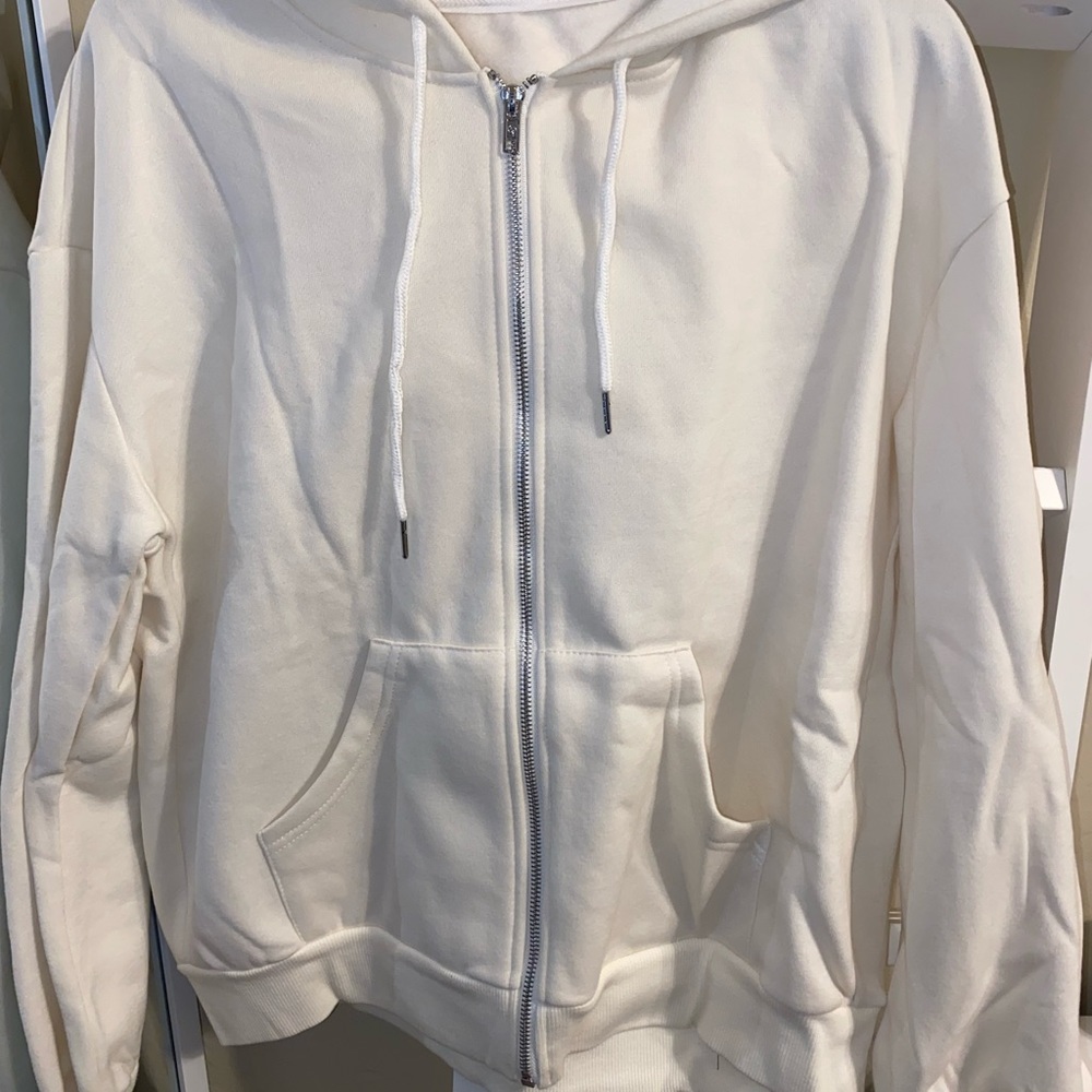 shein zip up hoodie, US size medium